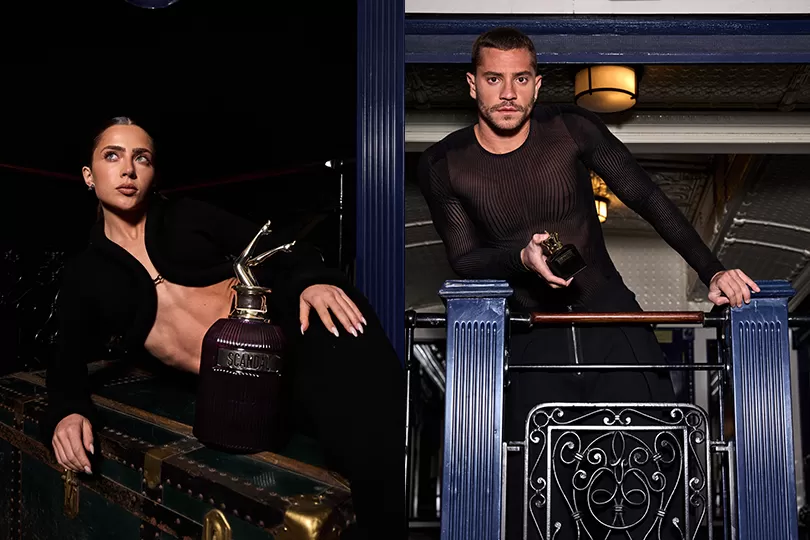 Jade Picon e André Lamoglia participam de campanha de lançamento de Jean Paul Gaultier