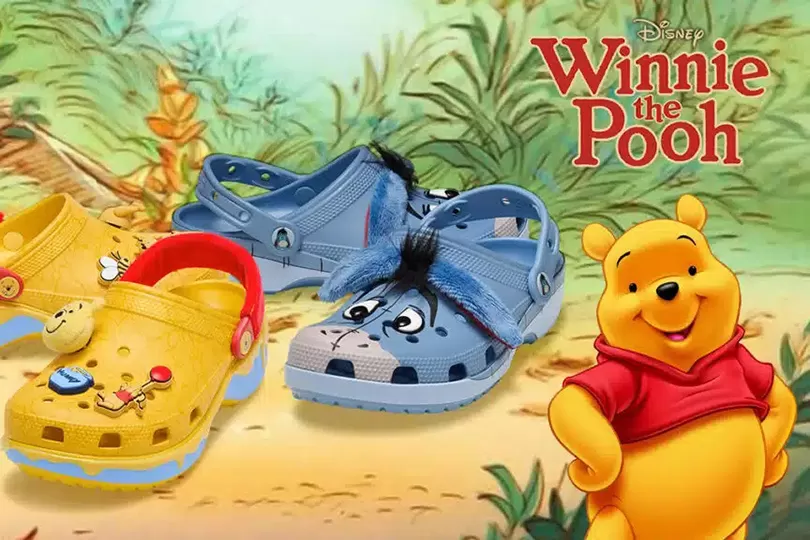 Crocs anuncia coleção temática do Ursinho Pooh