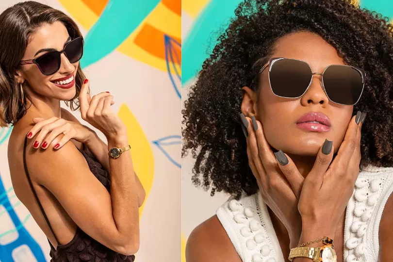 Chilli Beans e Risqué lançam óculos com lixa de unha na haste