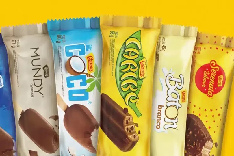 Froneri lança picolés inspirados em bombons clássicos da Garoto