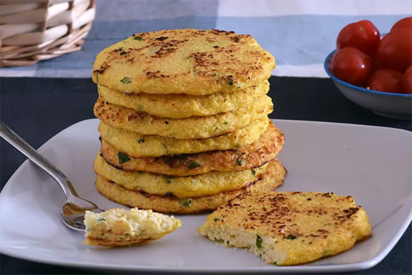 Panqueca de Couve-flor: receita para uma refeição rápida e saudável com apenas dois ingredientes