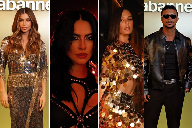 Grazi Massafera, Cleo, Isis Valverde, Xamã e outras marcaram presença no evento exclusivo da grife Rabanne